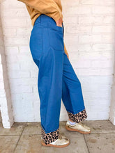 Load image into Gallery viewer, Leopard And Wild Denim Pants