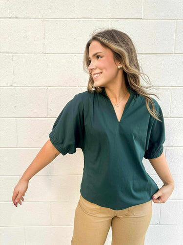 Right From The Start Green Top