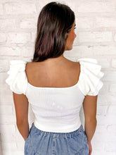 Load image into Gallery viewer, Over By Now Ivory Top