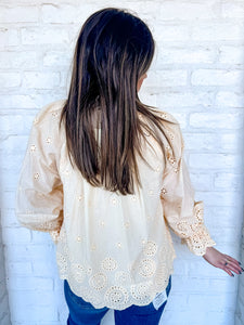 Right Mindset Cream Top