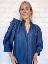 Load image into Gallery viewer, THML Dedication Appreciated Navy Top