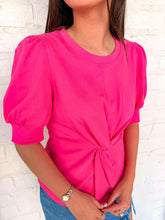 Load image into Gallery viewer, Stay Tuned Pink Top