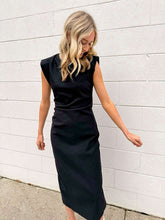 Load image into Gallery viewer, Classy And Sassy Black Dress