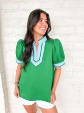 Load image into Gallery viewer, Finding Hope Green Top