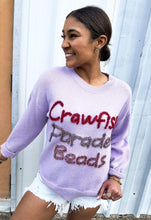 Load image into Gallery viewer, Exclusive Crawfish Parades Beads Sweater