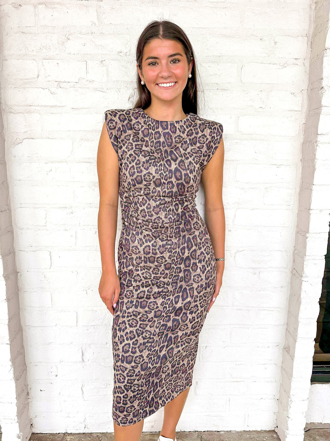 Redeem Yourself Taupe Dress