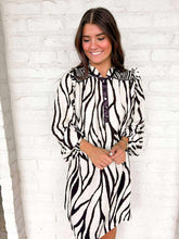 Load image into Gallery viewer, Replacements Welcomed Black Dress