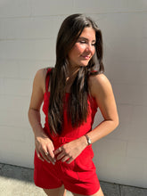 Load image into Gallery viewer, Be Someone Red Romper