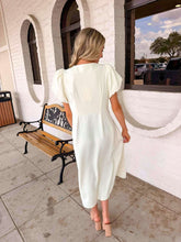 Load image into Gallery viewer, Cruise On The Coast Cream Dress