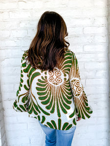 The Sweet Life Top Green