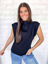 Load image into Gallery viewer, Knit To Be Black Top