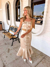 Load image into Gallery viewer, Light The Way Taupe Dress