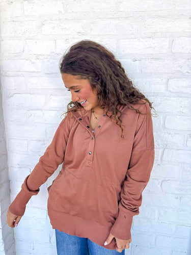 Basic Love Mocha Hoodie