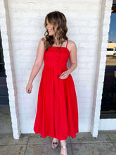 Load image into Gallery viewer, Gradual Shift Red Dress