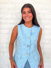 Load image into Gallery viewer, Boss Business Blue Top