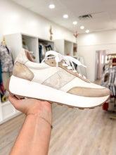 Load image into Gallery viewer, Harrah Natural/Gold Sneaker