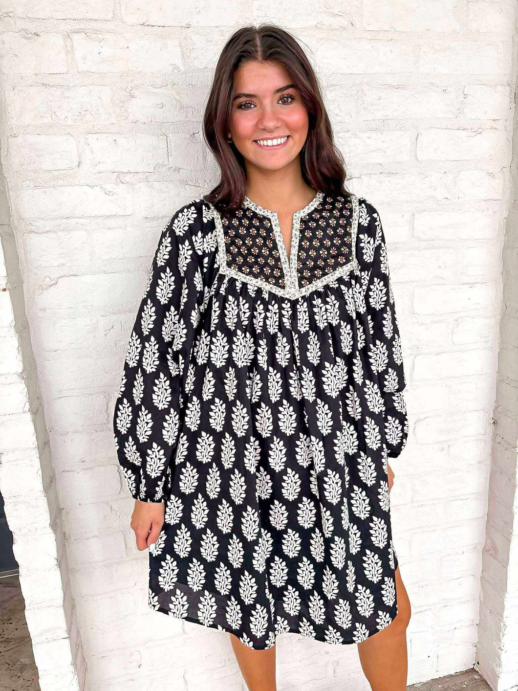 Across The Coast Black Dress