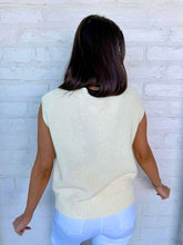 Load image into Gallery viewer, Refine Your Design Cream Top