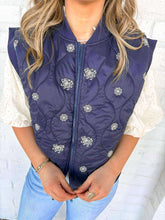 Load image into Gallery viewer, Keep Me Warm Navy Vests