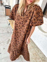 Load image into Gallery viewer, Forever Yours Brown Midi Dress