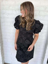Load image into Gallery viewer, Let The Music Play Black Dress