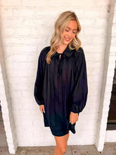 Load image into Gallery viewer, Time For Something Black Dress