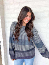 Load image into Gallery viewer, On The Block Navy Sweater
