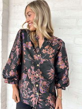 Load image into Gallery viewer, Glamorous Style Mauve Jacquard Top