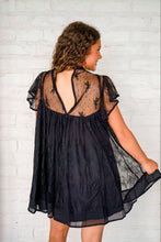Load image into Gallery viewer, Make A Deal Black Lace Dress