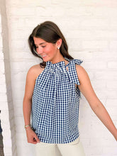 Load image into Gallery viewer, Say Yes Navy Top