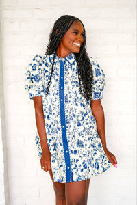 Lose Control Navy Dress