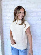 Load image into Gallery viewer, Get On My Side Ivory Top