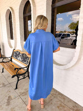 Load image into Gallery viewer, Perfect Idea Blue Dress