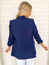 Load image into Gallery viewer, Set Ablaze Navy Blazer