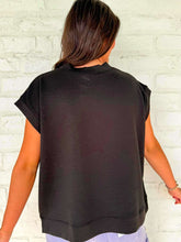 Load image into Gallery viewer, In A Daydream Black Scuba Top