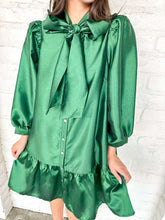 Load image into Gallery viewer, The Afterglow Green Dress