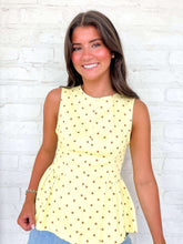Load image into Gallery viewer, The Times Ahead Lemon Top
