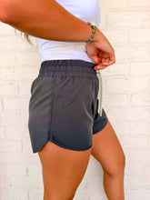 Load image into Gallery viewer, On The Go Ash Grey Shorts