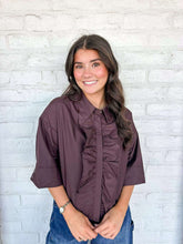 Load image into Gallery viewer, The Weekend Mood Brown Top