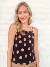 Load image into Gallery viewer, The Dottie Black Top