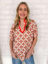 Load image into Gallery viewer, Garden On Sunkist Top