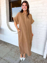 Load image into Gallery viewer, The Kennedy Camel Dress