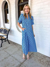 Load image into Gallery viewer, Bright Hope Midi Blue Dress