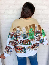 Load image into Gallery viewer, Queen Of Sparkles Multi Christmas Market Sweatshirt