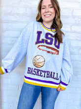 Load image into Gallery viewer, Queen Of Sparkles LSU Basketball Goal Sweatshirt