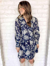 Load image into Gallery viewer, Under Pressure Navy Dress