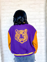 Load image into Gallery viewer, Queen of Tiger Head Bomber Jacket