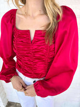 Load image into Gallery viewer, Made For Now Red Bodysuit