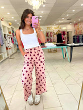 Load image into Gallery viewer, Come Along Pink Polka Dot Pants