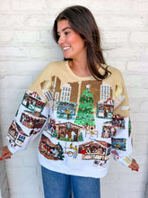 Load image into Gallery viewer, Queen Of Sparkles Multi Christmas Market Sweatshirt